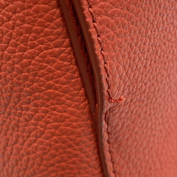 Auth PRADA - 1BC023 Red Leather Shoulder Bag - Picture 11 of 16